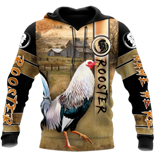 Personalized Rooster 3D Printed Unisex Shirts TNA24042102VH