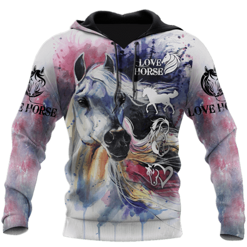 Beautiful Horse 3D All Over Printed Hoodie For Men And Women TR1411204
