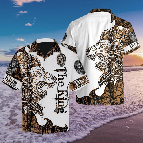 The King Lion Tattoo Hawaii Shirt