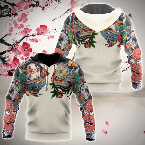 Japan Culture 3D All Over Printed Unisex Shirts