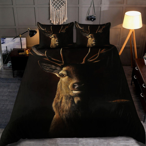 Deer Portrait Bedding Set