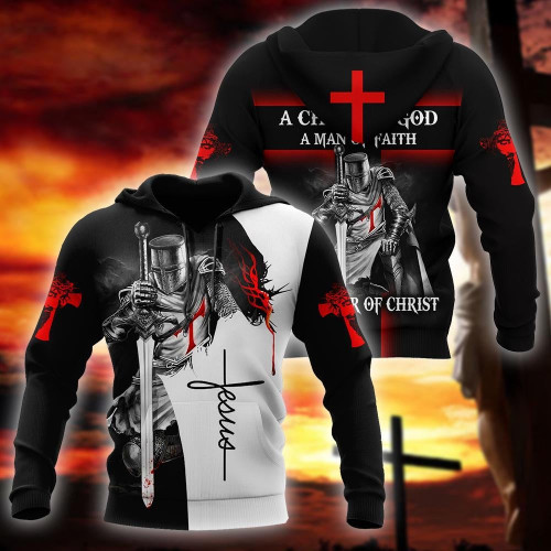 Jesus Christ Child of God Man of Faith 3D Printed Hoodie, T-Shirt for Men and Women