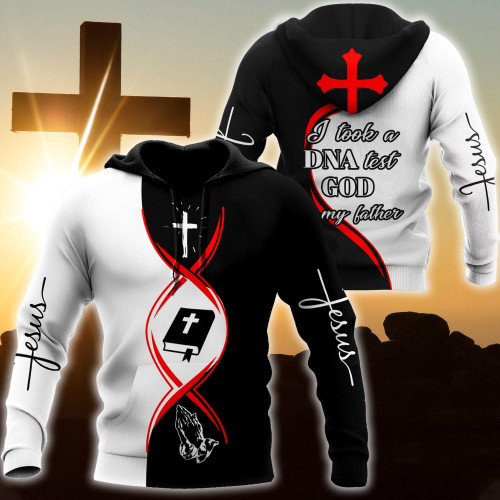 Premium Christian Jesus DNA test v12 3D All Over Printed Unisex Shirts