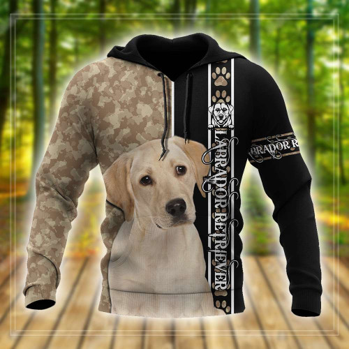 Premium Love Dog Labrador Retriever 3D All Over Printed Unisex Shirts
