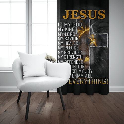 Jesus Easter Window Curtains JJW050502