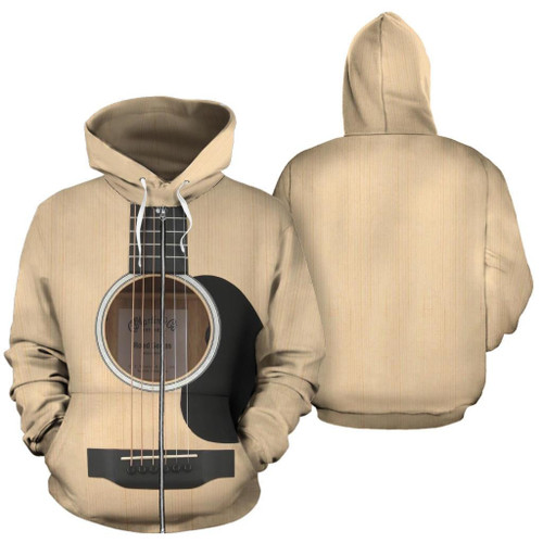 Acoustic Guitar 3D All Over Printed Shirts for Men and Women TT0016