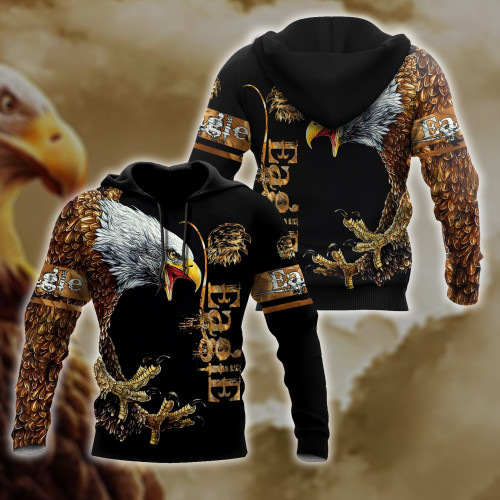 Premium Eagle King of Sky 3D All Over Printed Unisex Shirts