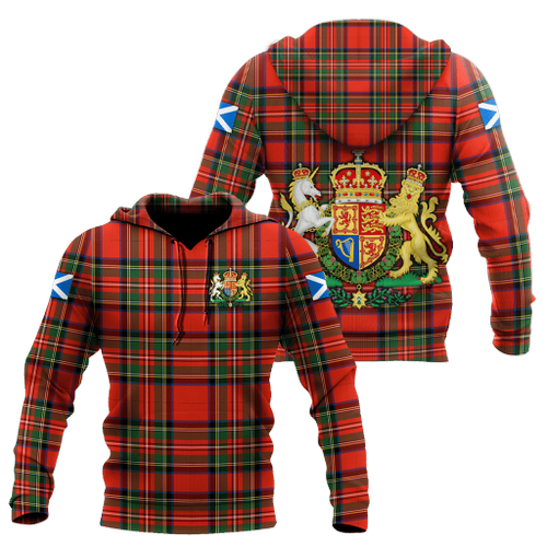 Scotland Tartan 3D All Over Printed Hoodie For Men and Women MH2007202