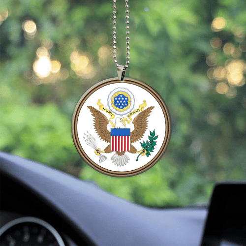Great Seal of United States Unique Design Car Hanging Ornament