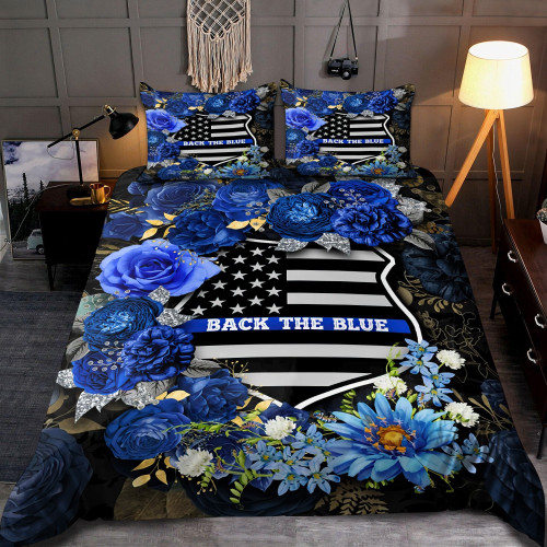 Back The Blue Bedding Set TT082034