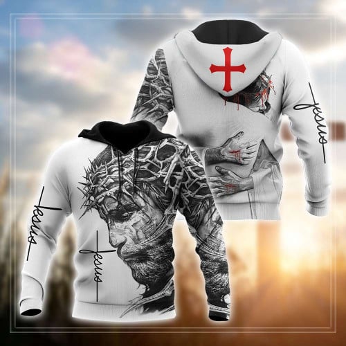 Premium Christian Jesus Easter 3D All Over Printed Unisex Shirts