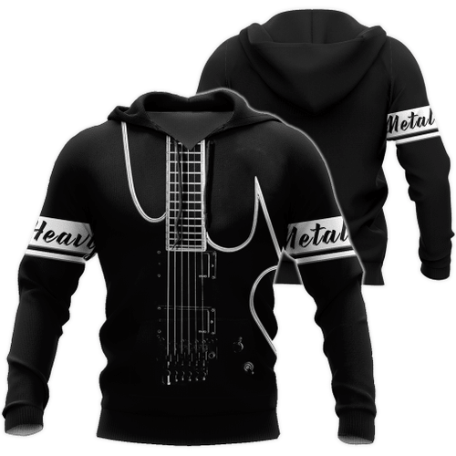 Heavy Metal Guitar 3D All Over Printed Shirts For Men and Women HAC300702