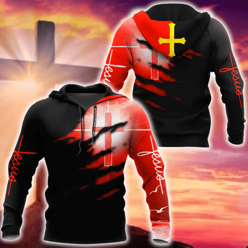 Premium Christian Jesus Catholic 3D Printed Unisex Shirts