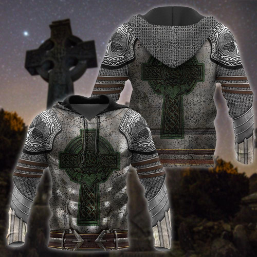 Irish Armor Warrior Chainmail 3D All Over Printed Shirts For Men and Women AM250204