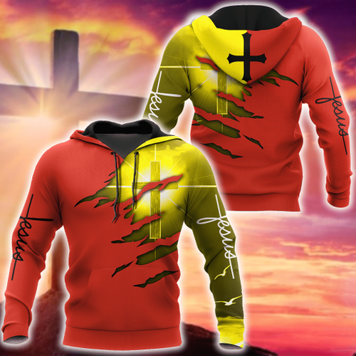 Premium Christian Jesus v11 3D All Over Printed Unisex Shirts