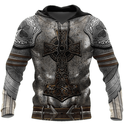Irish Armor Warrior Chainmail 3D All Over Printed Shirts For Men and Women AM250203