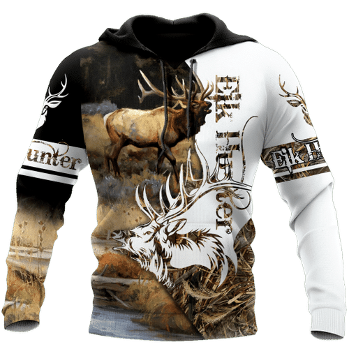 Beautiful Elk Huntaholic - 3D All Over Printed Style for Men and Women
