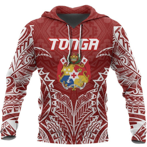Tonga in My Heart Polynesian Tattoo Style 3D Printed Shirts TT0054