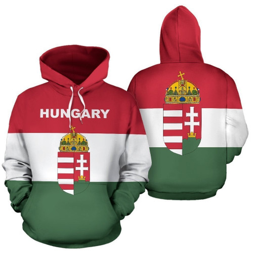 Hungary Flag and Coat of Arms