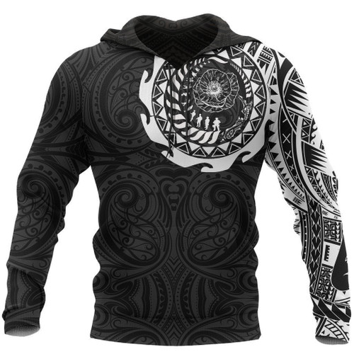Lest We Forget Maori Tattoo New Zealand Pullover Hoodie PL170