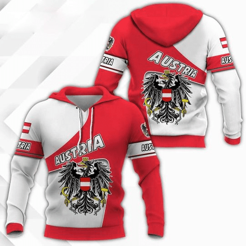 AUSTRIA all over printed hoodies for man and women PL11032003