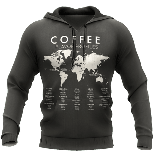Beautiful Maps Coffee World 3D All Over Printed Differences Between Types Of World Coffee Shirts and Shorts Pi271102 PL