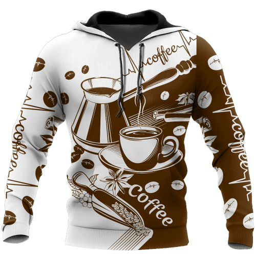 Coffeeeeee  3D All Over Printed Differences Between Types Of World Coffee Shirts and Shorts For Barista Pi241203 PL