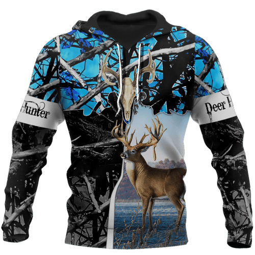 Beutiful deer hunting camo 3D all over printed shirts for man and women JJ221202 PL