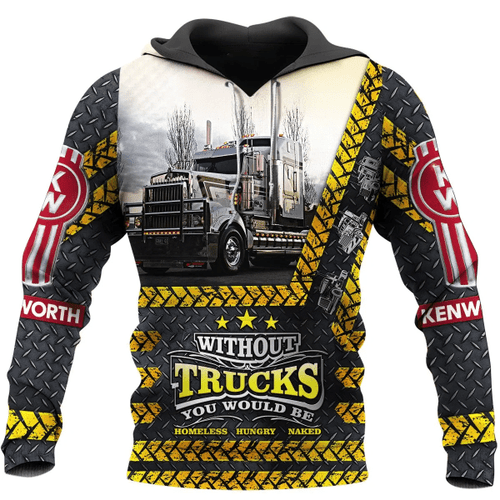TRUCK DRIVER 3D ALL OVER PRINTED SHIRTS AND SHORT FOR MAN AND WOMEN PL12032004