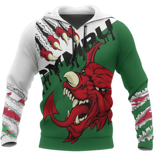 Welsh Dragon Special Hoodie PL