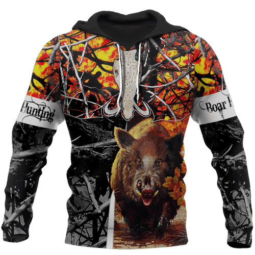 BOAR HUNTING CAMO 3D ALL OVER PRINTED SHIRTS FOR MEN AND WOMEN JJ221201 PL