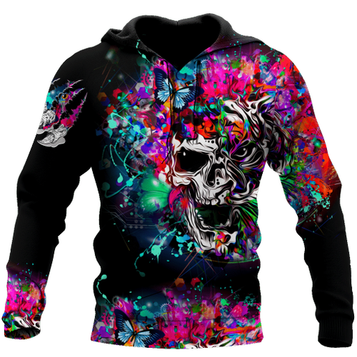 Love Skull animal full color 3D all over printed for man and women QB06092002