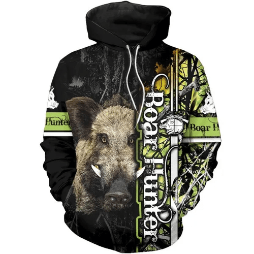 PL419 BEAUTIFUL WILD BOAR 3D ALL OVER PRINTED SHIRTS