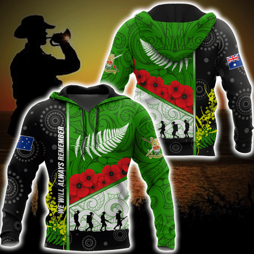 Premium Anzac Day 3D All Over Printed Unisex