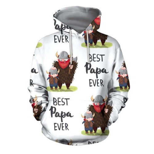 3D All Over Print Best Papa Ever Shirt and short for man and women PL