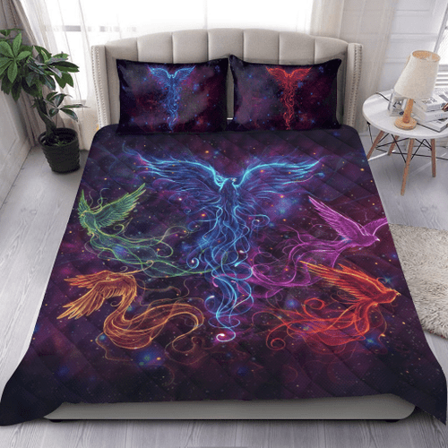 Galaxy Phoenix Quilt Bedding Set by SUN JJ250521S
