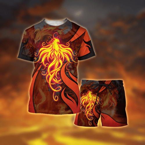 Phoenix Power 3D All Over Printed T-Shirt by SUN AM180501