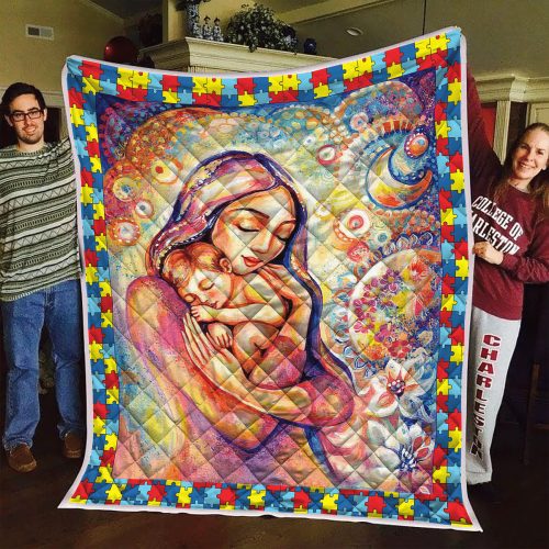 Mother Love Autism Quilt by SUN AM1241