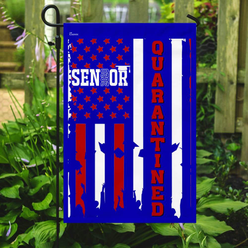 Senior 2020 Quarantined Garden Decor Flag | Denier Polyester | Weather Resistant | GF2107