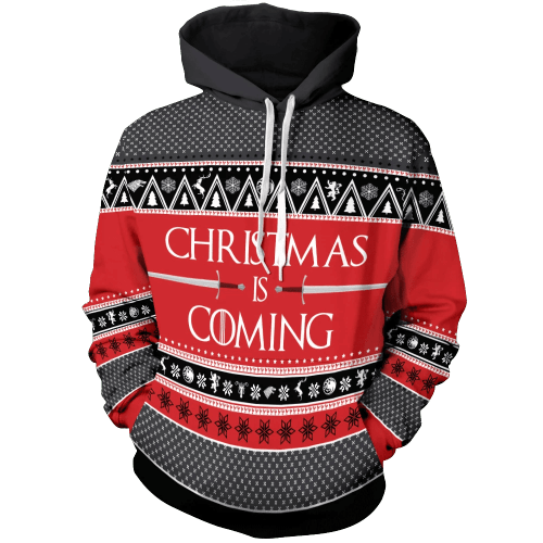 Christmas is Coming Unisex Pullover Hoodie