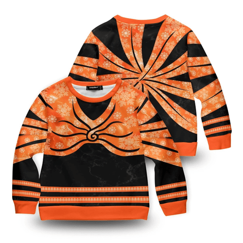 Baryon Mode Xmas Kids Unisex Wool Sweater