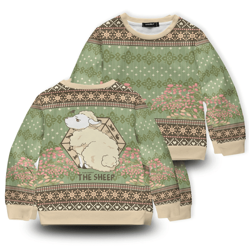 Hiro The Sheep Kids Unisex Wool Sweater