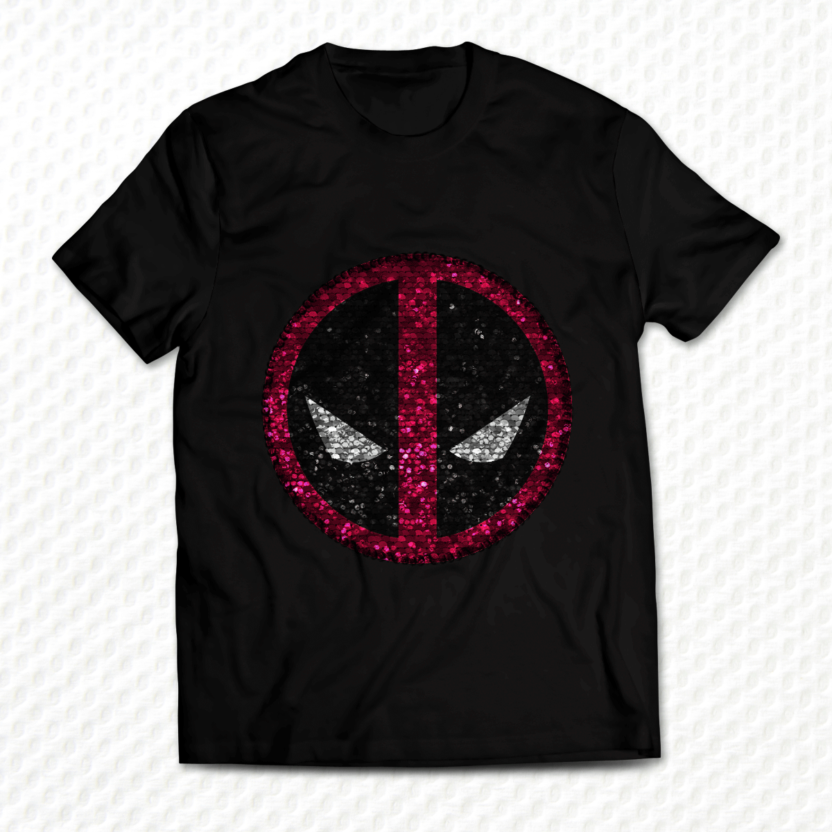 Deadpool-Wolverine Sequin T-Shirt