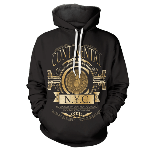 Hotel Continental Unisex Pullover Hoodie