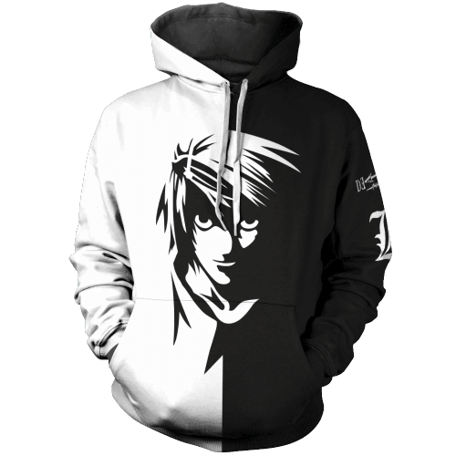 Death Note L Unisex Pullover Hoodie