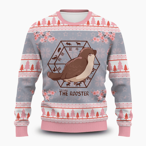 Kureno The Rooster Unisex Wool Sweater