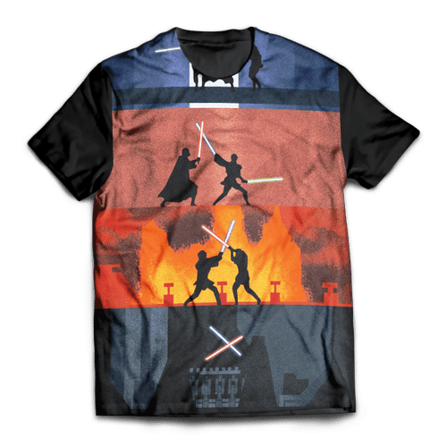 Lightsaber Battles Unisex T-Shirt
