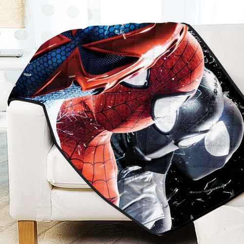 Multiverse Spider-man Quilt Blanket