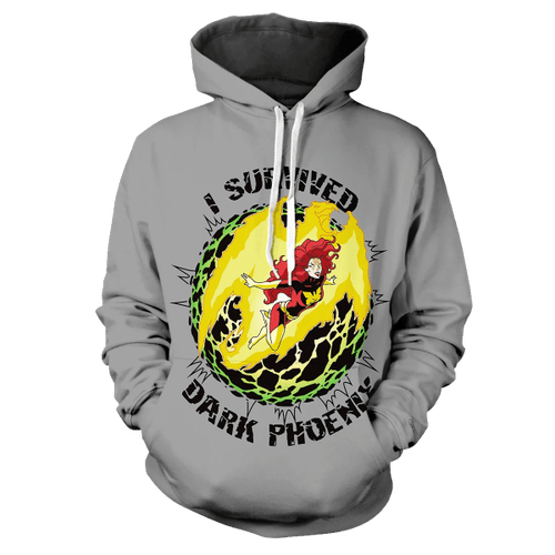 I Survived Dark Phoenix Unisex Pullover Hoodie