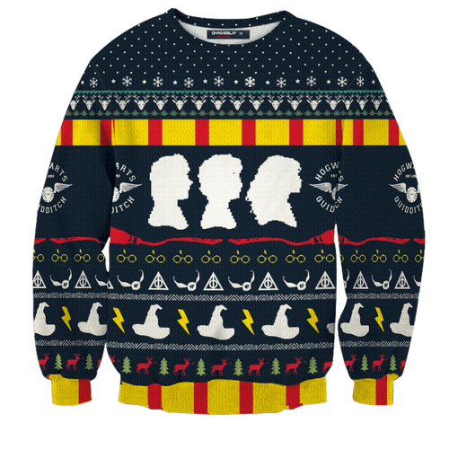 Magical Christmas Unisex Wool Sweater